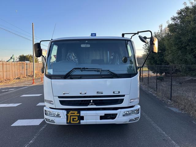 ファイター 三菱ふそう 平成20年式 ベッド付き 4段クレーンフックイン MT6速 パワステ パワーウィンドウ ABS(2枚目)