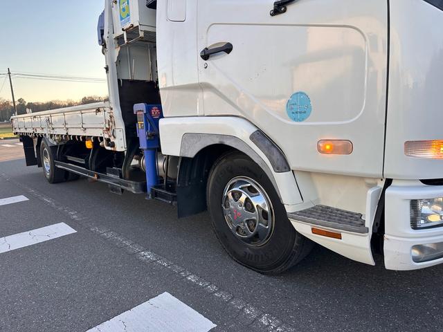 ファイター 三菱ふそう 平成20年式 ベッド付き 4段クレーンフックイン MT6速 パワステ パワーウィンドウ ABS(7枚目)