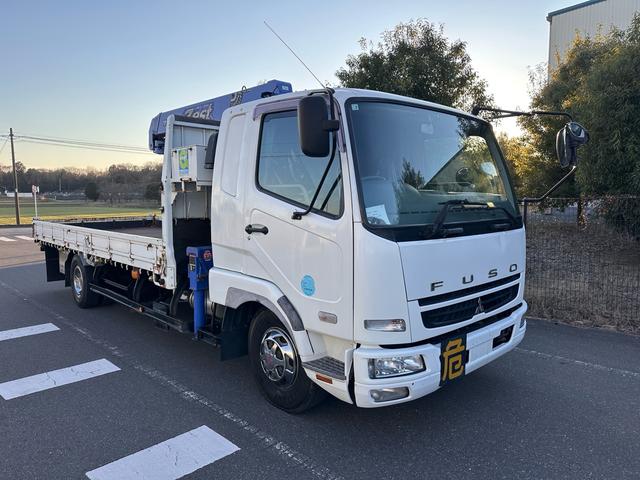 ファイター 三菱ふそう 平成20年式 ベッド付き 4段クレーンフックイン MT6速 パワステ パワーウィンドウ ABS(11枚目)