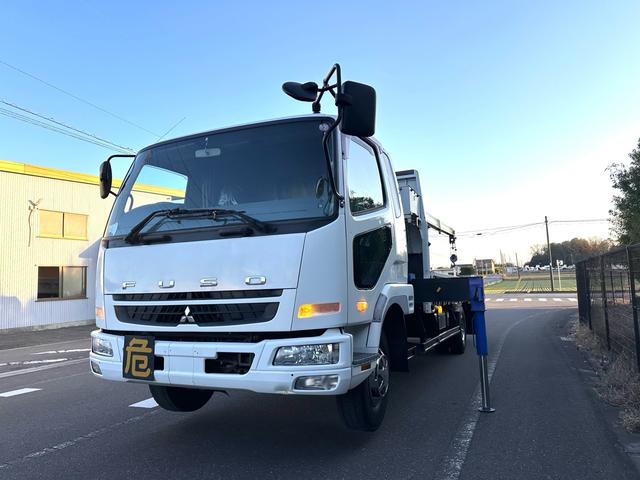 ファイター 三菱ふそう 平成20年式 ベッド付き 4段クレーンフックイン MT6速 パワステ パワーウィンドウ ABS(15枚目)