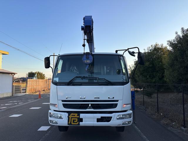 ファイター 三菱ふそう 平成20年式 ベッド付き 4段クレーンフックイン MT6速 パワステ パワーウィンドウ ABS(17枚目)