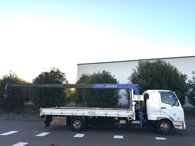 ファイター 三菱ふそう 平成20年式 ベッド付き 4段クレーンフックイン MT6速 パワステ パワーウィンドウ ABS(25枚目)