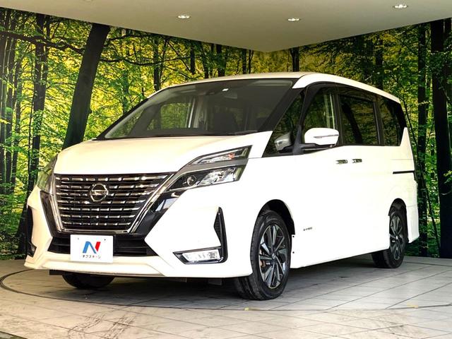 セレナ ハイウェイスターＶ　両側電動スライドドア　プロパイロット　衝突軽減装置　純正１０型ナビ　全周囲カメラ　ＥＴＣ　Ｂｌｕｅｔｏｏｔｈ接続　フルセグＴＶ　ＬＥＤヘッド　ＬＥＤフォグ　スマートキー　革巻きステアリング（30枚目）
