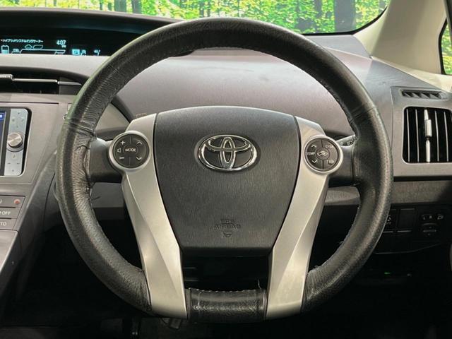 プリウス Ｓ　純正ＳＤナビ　バックカメラ　禁煙車　スマートキー　ＨＩＤヘッド　ビルトインＥＴＣ　オートライト　オートエアコン　純正１５インチアルミ　ＣＤ　ＤＶＤ再生　地デジ（11枚目）