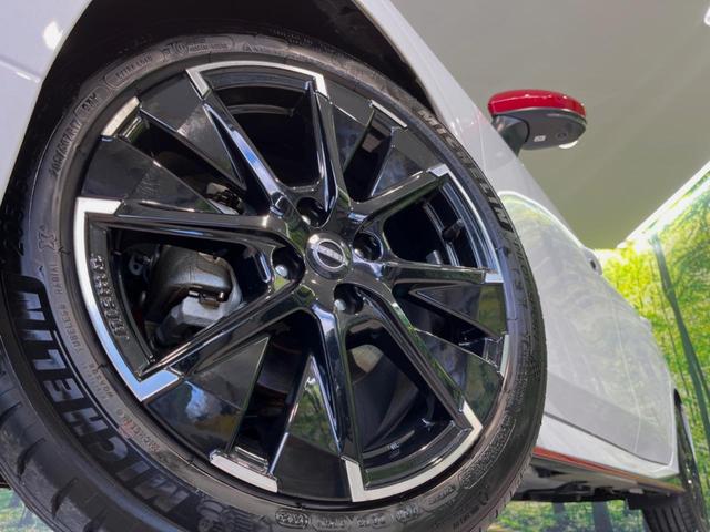 オーラ ニスモ メーカー9型ナビ 全周囲カメラ 衝突被害軽減装置 レーダークルーズ 禁煙車 ハーフレザーシート コーナーセンサー スマートキー LEDヘッド ETC2.0 オートハイビーム 車線逸脱警報(12枚目)