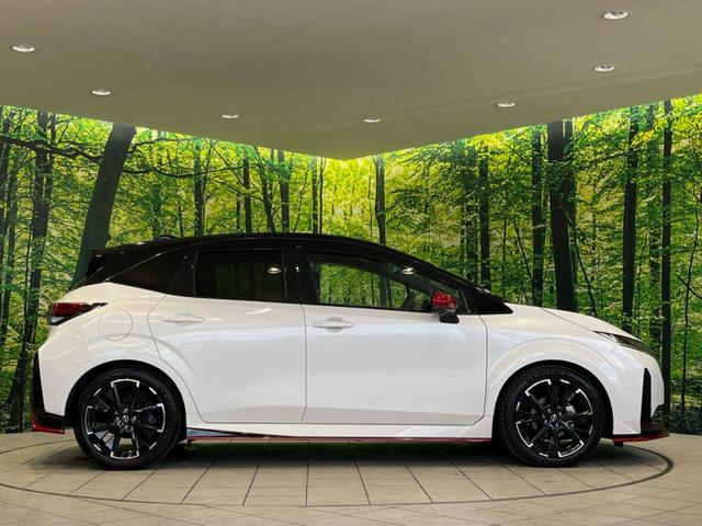 オーラ ニスモ メーカー9型ナビ 全周囲カメラ 衝突被害軽減装置 レーダークルーズ 禁煙車 ハーフレザーシート コーナーセンサー スマートキー LEDヘッド ETC2.0 オートハイビーム 車線逸脱警報(51枚目)