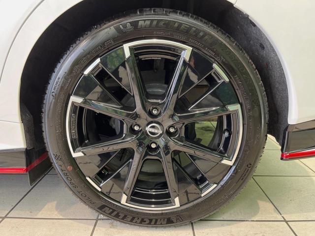 オーラ ニスモ メーカー9型ナビ 全周囲カメラ 衝突被害軽減装置 レーダークルーズ 禁煙車 ハーフレザーシート コーナーセンサー スマートキー LEDヘッド ETC2.0 オートハイビーム 車線逸脱警報(58枚目)