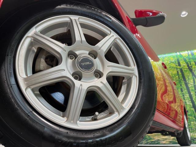 ヴィッツ Ｆ　ＣＤ再生　リモコンキー　プライバシーガラス　ドアバイザー　電動格納ミラー　衝突安全ボディ　盗難防止装置　１４インチアルミホイール（13枚目）