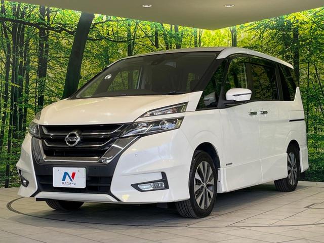 セレナ ハイウェイスター VセレクションII 両側電動ドア 純正9型ナビ 後席モニター 全周囲カメラ 衝突被害軽減システム プロパイロット レーダークルーズ 禁煙車 ドラレコ コーナーセンサー スマートキー LEDヘッド ETC オートハイビーム(27枚目)