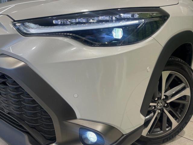 カローラクロス ハイブリッド Z パノラマルーフ 4WD 10.5型ナビ 全周囲カメラ 衝突軽減装置 レーダークルーズ 禁煙車 電動リアゲート ハーフレザーシート パワーシート コーナーセンサー スマートキー LEDヘッド ETC(13枚目)