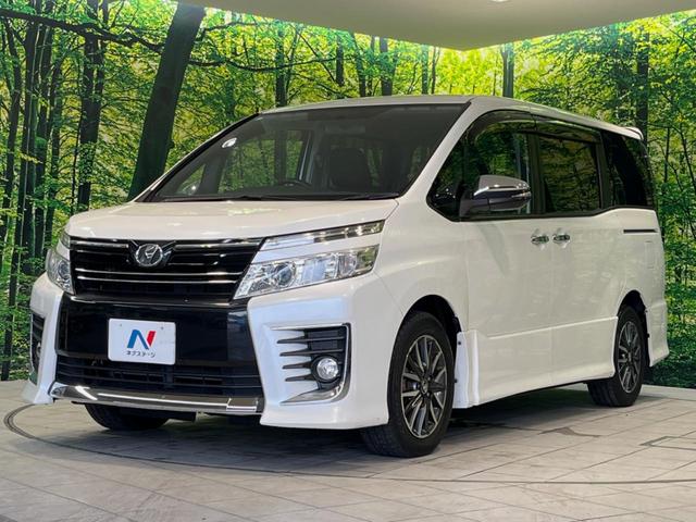 ヴォクシー ZS 煌 両側電動ドア 純正SDナビ バックカメラ 禁煙車 スマートキー LEDヘッド ETC オートハイビーム オートライト デュアルエアコン 純正16インチアルミ Bluetooth CD フルセグ(17枚目)