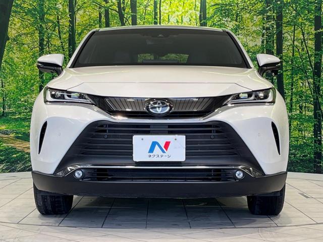 ハリアー Ｇ　純正８型ＤＡ　バックカメラ　衝突被害軽減装置　レーダークルーズ　禁煙車　ハーフレザーシート　パワーシート　コーナーセンサー　スマートキー　ＬＥＤヘッド　ＥＴＣ　オートハイビーム　車線逸脱警報（14枚目）