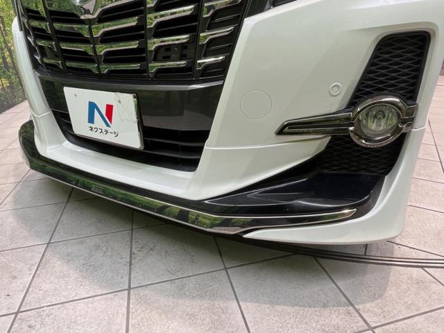 アルファード 2.5S Aパッケージ タイプブラック モデリスタエアロ 両側電動ドア BIGX11型ナビ 後席モニター バックカメラ 衝突軽減装置 レーダークルーズ 禁煙車 電動リアゲート ハーフレザーシート スマートキー LEDヘッド ビルトインETC(3枚目)