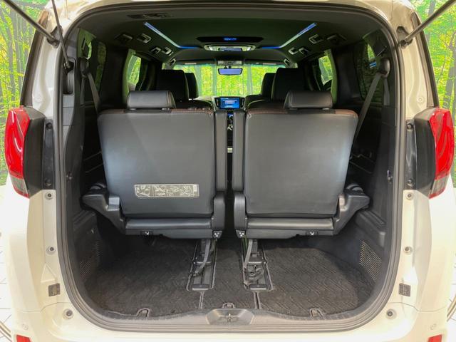 アルファード 2.5S Aパッケージ タイプブラック モデリスタエアロ 両側電動ドア BIGX11型ナビ 後席モニター バックカメラ 衝突軽減装置 レーダークルーズ 禁煙車 電動リアゲート ハーフレザーシート スマートキー LEDヘッド ビルトインETC(44枚目)