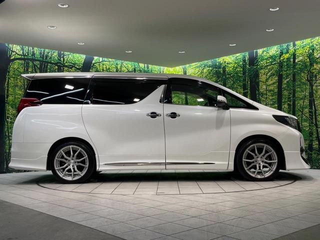 アルファード 2.5S Aパッケージ タイプブラック モデリスタエアロ 両側電動ドア BIGX11型ナビ 後席モニター バックカメラ 衝突軽減装置 レーダークルーズ 禁煙車 電動リアゲート ハーフレザーシート スマートキー LEDヘッド ビルトインETC(50枚目)