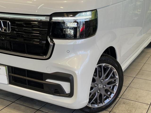 Ｎ－ＢＯＸカスタム ターボ　両側電動ドア　バックカメラ　純正ナビ　衝突被害軽減システム　レーダークルーズ　禁煙車　ハーフレザーシート　ドラレコ　コーナーセンサー　スマートキー　ＬＥＤヘッド　ビルトインＥＴＣ　オートハイビーム（12枚目）