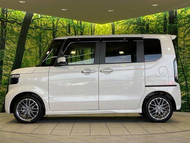 Ｎ－ＢＯＸカスタム ターボ　両側電動ドア　バックカメラ　純正ナビ　衝突被害軽減システム　レーダークルーズ　禁煙車　ハーフレザーシート　ドラレコ　コーナーセンサー　スマートキー　ＬＥＤヘッド　ビルトインＥＴＣ　オートハイビーム（52枚目）