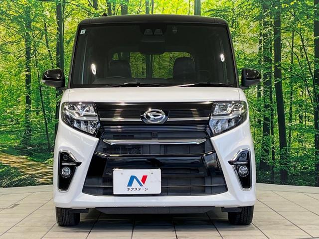 タント カスタムX 両側電動ドア 純正SDナビ バックカメラ 衝突被害軽減システム 禁煙車 ハーフレザーシート コーナーセンサー スマートキー LEDヘッド ビルトインETC オートハイビーム オートライト(14枚目)