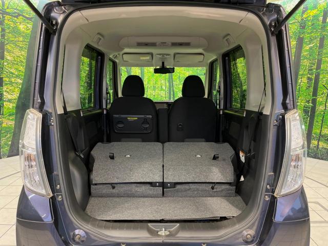 普段のお買い物や通勤、送迎等に十分な荷室スペースを確保しております。セカンドシートを倒すと、大きな荷物の積載も可能です♪