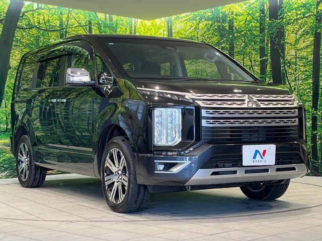 デリカＤ：５ Ｐ　純正１０型ナビ　両側電動ドア　バックカメラ　衝突被害軽減システム　禁煙車　電動リアゲート　パワーシート　スマートキー　ステアリングヒーター　ＬＥＤヘッド　ビルトインＥＴＣ　純正１８インチアルミ（17枚目）