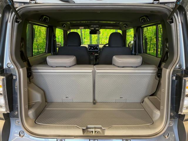 タフト X 届出済未使用車 ガラスルーフ 衝突被害軽減システム スマートキー LEDヘッド 車線逸脱警報 オートライト オートエアコン 純正15インチスチールホイール アイドリングストップ 電動格納ドアミラー(28枚目)