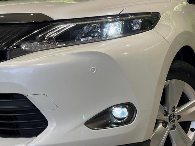 ハリアー エレガンス　メーカーナビ　サンルーフ　バックカメラ　レーダークルーズ　禁煙車　ハーフレザーシート　パワーシート　コーナーセンサー　スマートキー　ＬＥＤヘッド　ビルトインＥＴＣ　純正１７インチアルミ（12枚目）