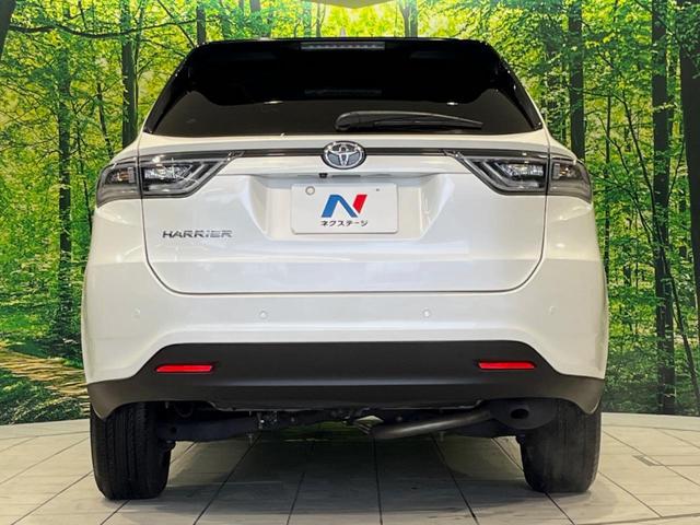 ハリアー エレガンス　メーカーナビ　サンルーフ　バックカメラ　レーダークルーズ　禁煙車　ハーフレザーシート　パワーシート　コーナーセンサー　スマートキー　ＬＥＤヘッド　ビルトインＥＴＣ　純正１７インチアルミ（15枚目）