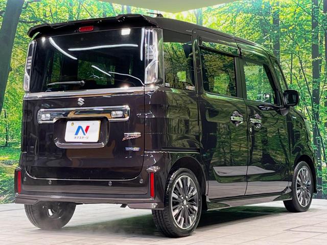 スペーシアカスタム ハイブリッドＸＳ　両側電動ドア　ＳＤナビ　バックカメラ　セーフティサポート　禁煙車　ハーフレザーシート　シートヒーター　スマートキー　ＬＥＤヘッド　ＥＴＣ　純正１５インチアルミ　オートハイビーム　オートライト（17枚目）