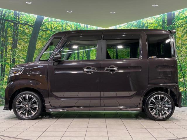 スペーシアカスタム ハイブリッドＸＳ　両側電動ドア　ＳＤナビ　バックカメラ　セーフティサポート　禁煙車　ハーフレザーシート　シートヒーター　スマートキー　ＬＥＤヘッド　ＥＴＣ　純正１５インチアルミ　オートハイビーム　オートライト（50枚目）