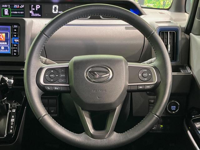 タント カスタムRSセレクション 純正SDナビ 両側電動ドア バックカメラ 衝突被害軽減システム レーダークルーズ 禁煙車 ハーフレザーシート コーナーセンサー シートヒーター スマートキー LEDヘッド ビルトインETC(11枚目)