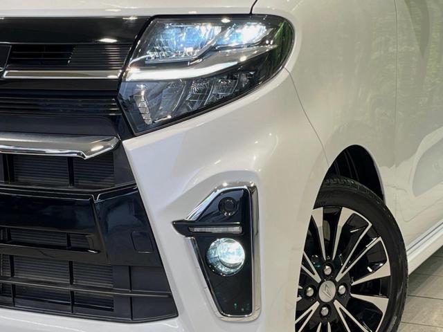 タント カスタムRSセレクション 純正SDナビ 両側電動ドア バックカメラ 衝突被害軽減システム レーダークルーズ 禁煙車 ハーフレザーシート コーナーセンサー シートヒーター スマートキー LEDヘッド ビルトインETC(12枚目)