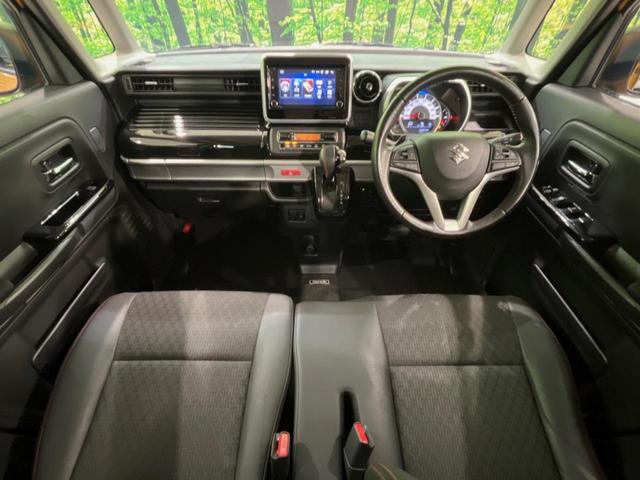 スペーシアカスタム ハイブリッドＸＳターボ　両側電動ドア　セーフティサポート　ディスプレイオーディオ　禁煙車　ハーフレザーシート　シートヒーター　スマートキー　ＬＥＤヘッド　ビルトインＥＴＣ　クルコン　オートハイビーム　オートライト（2枚目）