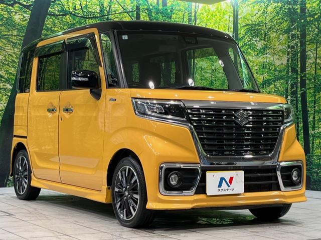 スペーシアカスタム ハイブリッドＸＳターボ　両側電動ドア　セーフティサポート　ディスプレイオーディオ　禁煙車　ハーフレザーシート　シートヒーター　スマートキー　ＬＥＤヘッド　ビルトインＥＴＣ　クルコン　オートハイビーム　オートライト（16枚目）