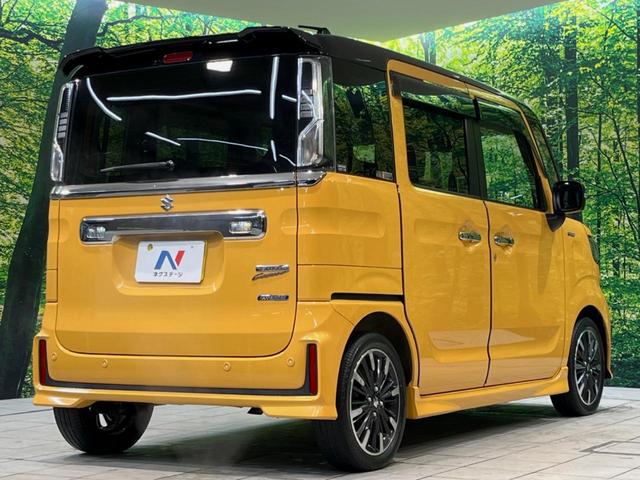 スペーシアカスタム ハイブリッドＸＳターボ　両側電動ドア　セーフティサポート　ディスプレイオーディオ　禁煙車　ハーフレザーシート　シートヒーター　スマートキー　ＬＥＤヘッド　ビルトインＥＴＣ　クルコン　オートハイビーム　オートライト（17枚目）