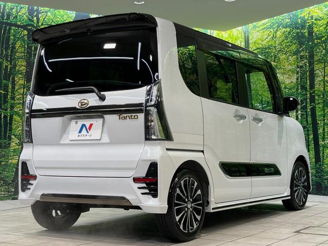 タント カスタムＲＳ　純正９型ナビ　ターボ　両側電動ドア　衝突被害軽減システム　禁煙車　ハーフレザーシート　ドラレコ　コーナーセンサー　スマートキー　ＬＥＤヘッド　ビルトインＥＴＣ　オートハイビーム（17枚目）