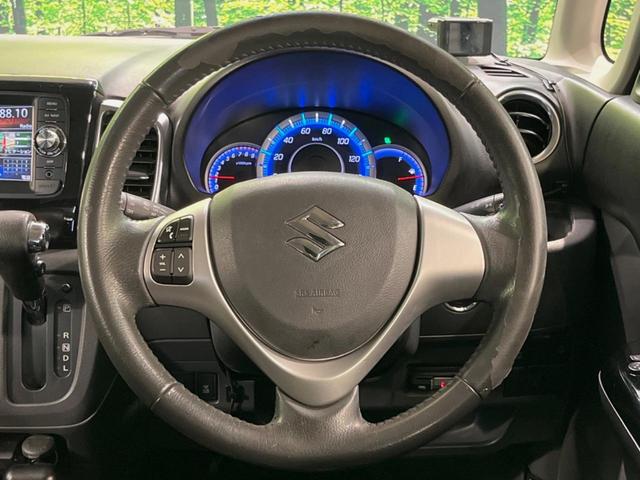 スペーシアカスタム ＸＳ　純正ＳＤナビ　電動スライドドア　バックカメラ　禁煙車　ドラレコ　スマートキー　ＨＩＤヘッド　フォグライト　ＥＴＣ　オートライト　オートエアコン　地デジ　１４インチアルミホイール　革巻きステアリング（11枚目）