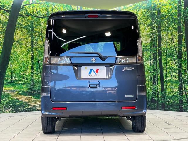 スペーシアカスタム ＸＳ　純正ＳＤナビ　電動スライドドア　バックカメラ　禁煙車　ドラレコ　スマートキー　ＨＩＤヘッド　フォグライト　ＥＴＣ　オートライト　オートエアコン　地デジ　１４インチアルミホイール　革巻きステアリング（15枚目）