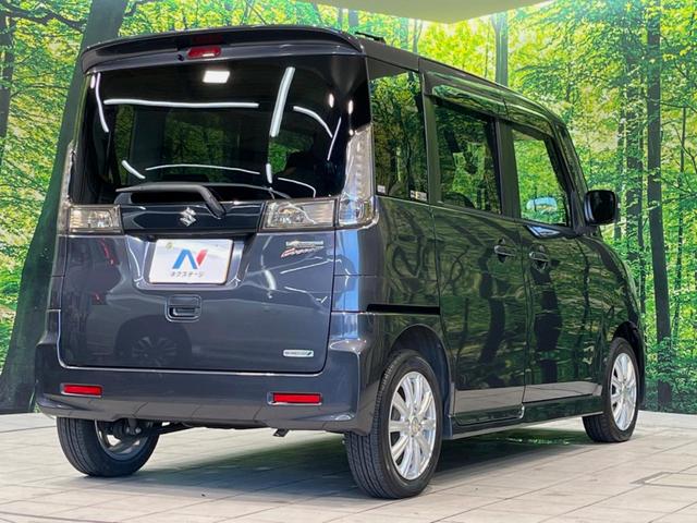 スペーシアカスタム ＸＳ　純正ＳＤナビ　電動スライドドア　バックカメラ　禁煙車　ドラレコ　スマートキー　ＨＩＤヘッド　フォグライト　ＥＴＣ　オートライト　オートエアコン　地デジ　１４インチアルミホイール　革巻きステアリング（17枚目）