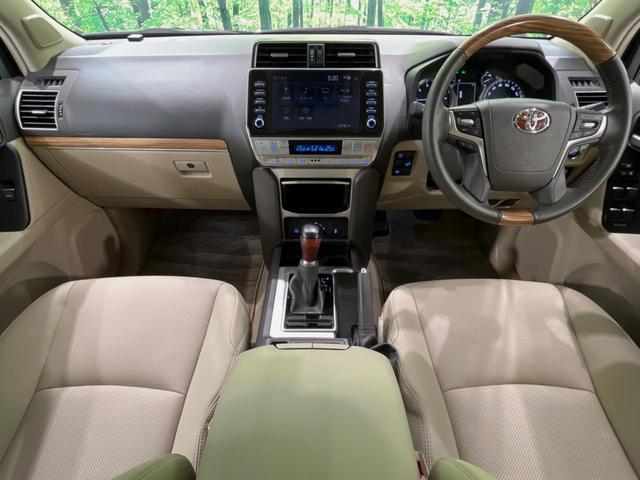 ランドクルーザープラド ＴＸ　Ｌパッケージ　４ＷＤ　サンルーフ　モデリスタエアロ　全周囲カメラ　純正ナビ付ＤＡ　セーフティセンス　レーダークルーズ　禁煙車　レザーシート　前席シートエアコン　コーナーセンサー　スマートキー　ＬＥＤヘッド（2枚目）
