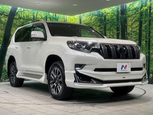 ランドクルーザープラド ＴＸ　Ｌパッケージ　４ＷＤ　サンルーフ　モデリスタエアロ　全周囲カメラ　純正ナビ付ＤＡ　セーフティセンス　レーダークルーズ　禁煙車　レザーシート　前席シートエアコン　コーナーセンサー　スマートキー　ＬＥＤヘッド（15枚目）