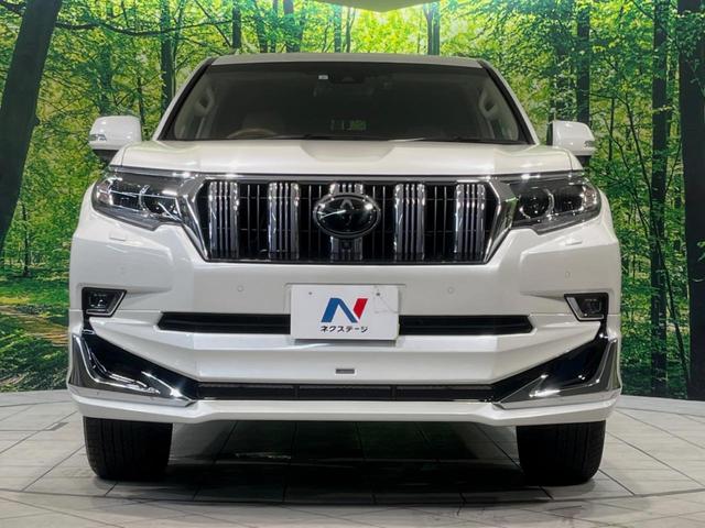 ランドクルーザープラド ＴＸ　Ｌパッケージ　４ＷＤ　サンルーフ　モデリスタエアロ　全周囲カメラ　純正ナビ付ＤＡ　セーフティセンス　レーダークルーズ　禁煙車　レザーシート　前席シートエアコン　コーナーセンサー　スマートキー　ＬＥＤヘッド（17枚目）