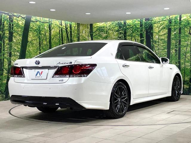 クラウンハイブリッド アスリートＳ　ブラックスタイル　純正ＨＤＤナビ　バックカメラ　Ｂｌｕｅｔｏｏｔｈ　レーダークルーズ　ドラレコ　パワーシート　前席シートヒーター　ＨＩＤヘッドライト　オートライト　コーナーセンサー　純正１８インチアルミ（18枚目）