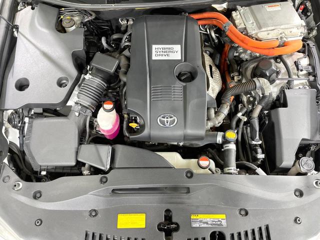 クラウンハイブリッド アスリートＳ　ブラックスタイル　純正ＨＤＤナビ　バックカメラ　Ｂｌｕｅｔｏｏｔｈ　レーダークルーズ　ドラレコ　パワーシート　前席シートヒーター　ＨＩＤヘッドライト　オートライト　コーナーセンサー　純正１８インチアルミ（19枚目）