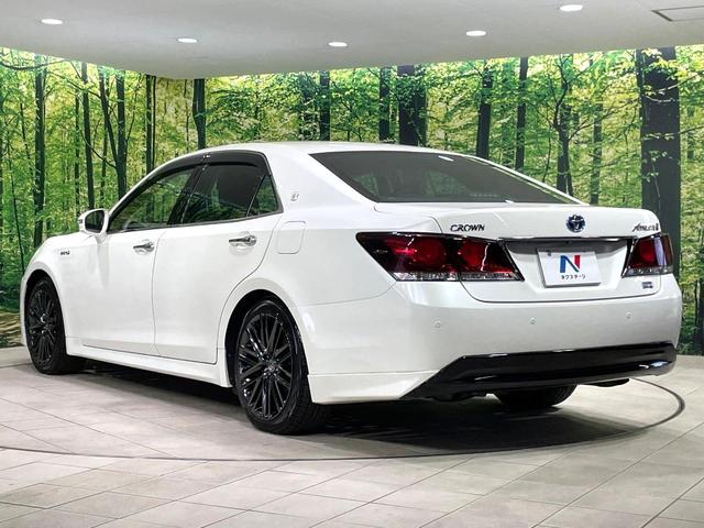 クラウンハイブリッド アスリートＳ　ブラックスタイル　純正ＨＤＤナビ　バックカメラ　Ｂｌｕｅｔｏｏｔｈ　レーダークルーズ　ドラレコ　パワーシート　前席シートヒーター　ＨＩＤヘッドライト　オートライト　コーナーセンサー　純正１８インチアルミ（52枚目）