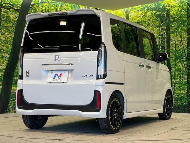 Ｎ－ＢＯＸカスタム ターボコーディネートスタイル　ターボ　後席モニター　純正９型ナビ　両側電動ドア　バックカメラ　ホンダセンシング　レーダークルーズ　禁煙車　ハーフレザーシート　シートヒーター　スマートキー　ＬＥＤヘッド　ＥＴＣ　オートハイビーム（17枚目）
