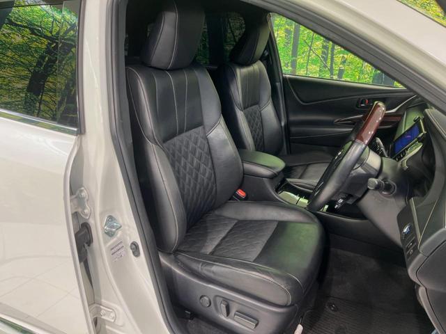 ハリアー プレミアム アドバンスドパッケージ サンルーフ フルエアロ 純正9型ナビ 全周囲カメラ JBLサウンド 衝突被害軽減システム レーダークルーズ 禁煙車 電動リアゲート ハーフレザーシート パワーシート コーナーセンサー スマートキー(9枚目)