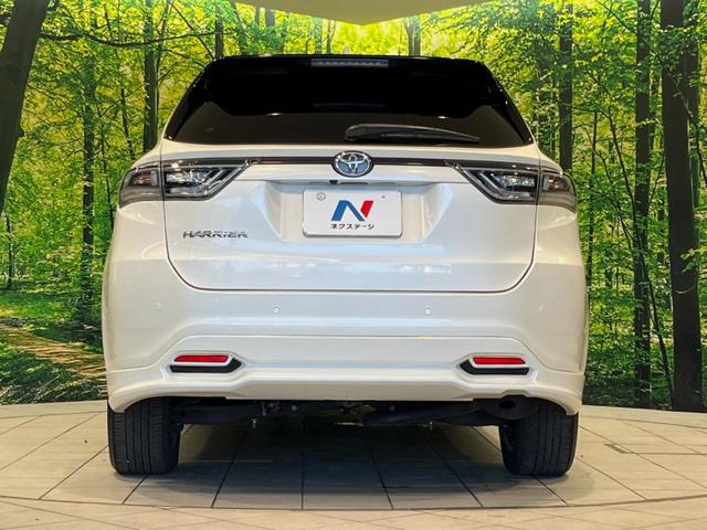 ハリアー プレミアム アドバンスドパッケージ サンルーフ フルエアロ 純正9型ナビ 全周囲カメラ JBLサウンド 衝突被害軽減システム レーダークルーズ 禁煙車 電動リアゲート ハーフレザーシート パワーシート コーナーセンサー スマートキー(16枚目)