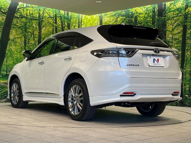 ハリアー プレミアム アドバンスドパッケージ サンルーフ フルエアロ 純正9型ナビ 全周囲カメラ JBLサウンド 衝突被害軽減システム レーダークルーズ 禁煙車 電動リアゲート ハーフレザーシート パワーシート コーナーセンサー スマートキー(49枚目)