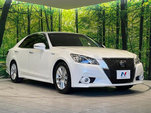 クラウンハイブリッド アスリートS HDDナビ バックカメラ レーダークルーズ 禁煙車 ドラレコ コーナーセンサー スマートキー HIDヘッド ビルトインETC 純正17インチアルミ 車線逸脱警報 オートライト デュアルエアコン(16枚目)