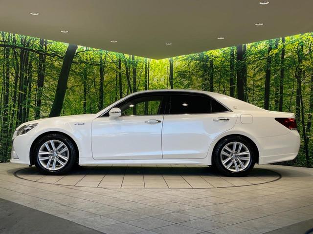 クラウンハイブリッド アスリートS HDDナビ バックカメラ レーダークルーズ 禁煙車 ドラレコ コーナーセンサー スマートキー HIDヘッド ビルトインETC 純正17インチアルミ 車線逸脱警報 オートライト デュアルエアコン(49枚目)